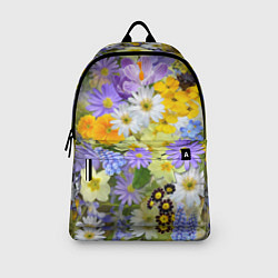Рюкзак Цветочная летняя поляна, цвет: 3D-принт — фото 2