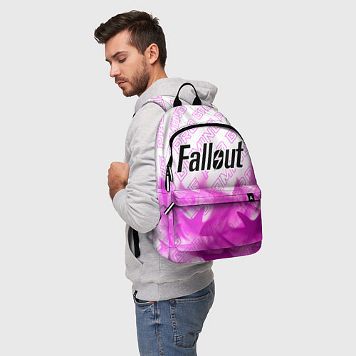 Рюкзак Fallout pro gaming: символ сверху / 3D-принт – фото 5