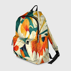 Рюкзак Винтажный цветочный рисунок, цвет: 3D-принт