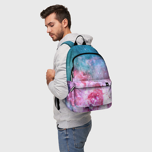 Рюкзак Вспыхнувший космос / 3D-принт – фото 5