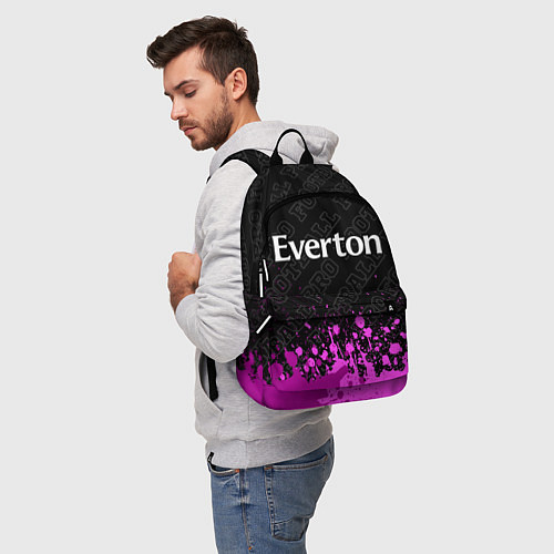 Рюкзак Everton pro football: символ сверху / 3D-принт – фото 5