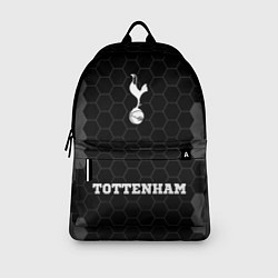 Рюкзак Tottenham sport на темном фоне: символ, надпись, цвет: 3D-принт — фото 2