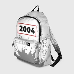 Рюкзак 2004 - в красной рамке на светлом, цвет: 3D-принт