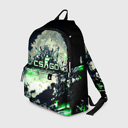 Рюкзак CS GO green, цвет: 3D-принт