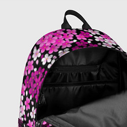 Рюкзак Маленькие розовые цветочки, цвет: 3D-принт — фото 2