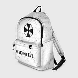 Рюкзак Resident Evil glitch на светлом фоне: символ, надп, цвет: 3D-принт