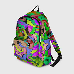 Рюкзак Разноцветный клетчатый камуфляж