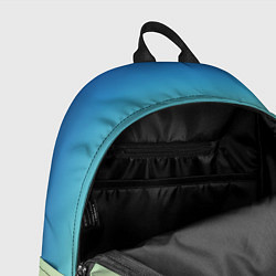 Рюкзак Горный пейзаж в пастельных тонах, цвет: 3D-принт — фото 2