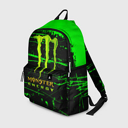 Рюкзак Monster energy green neon, цвет: 3D-принт