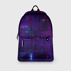 Рюкзак Матричная вселенная неон, цвет: 3D-принт — фото 2