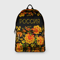 Рюкзак РОССИЯ роспись хохлома, цвет: 3D-принт — фото 2