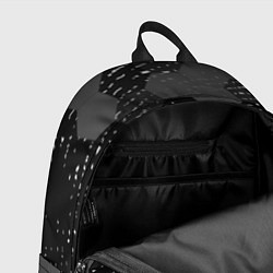 Рюкзак FNAF glitch на темном фоне: символ, надпись, цвет: 3D-принт — фото 2
