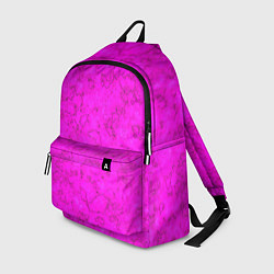 Рюкзак Розовый яркий неоновый узор с мраморной текстурой, цвет: 3D-принт