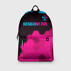 Рюкзак Resident Evil - neon gradient: символ сверху, цвет: 3D-принт — фото 2