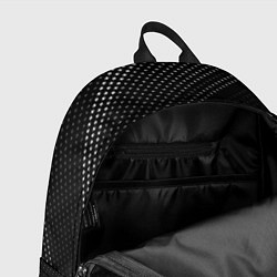 Рюкзак Berserk glitch на темном фоне: символ сверху, цвет: 3D-принт — фото 2