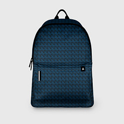 Рюкзак Текстура Серьёзный сине-чёрный, цвет: 3D-принт — фото 2