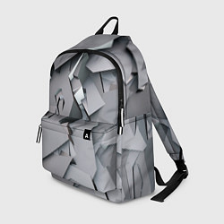 Рюкзак Металлическая хаотичная броня, цвет: 3D-принт