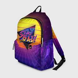 Рюкзак Retro wave sun, цвет: 3D-принт