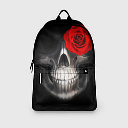 Рюкзак Роза на черепе, цвет: 3D-принт — фото 2