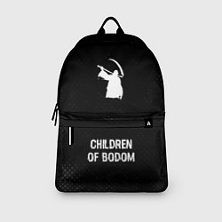 Рюкзак Children of Bodom glitch на темном фоне: символ, н, цвет: 3D-принт — фото 2