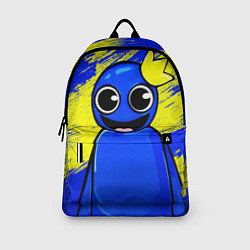 Рюкзак Радужные друзья радостный Синий, цвет: 3D-принт — фото 2
