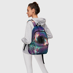Рюкзак Разноцветное космическое завихрение, цвет: 3D-принт — фото 2