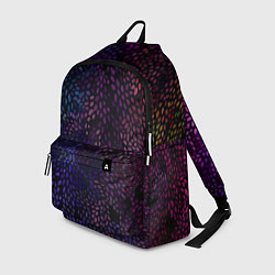 Рюкзак Цветные узоры из листьев, цвет: 3D-принт