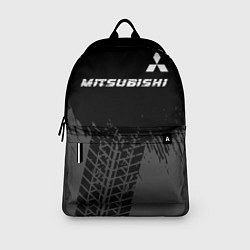 Рюкзак Mitsubishi speed на темном фоне со следами шин: си, цвет: 3D-принт — фото 2