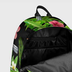 Рюкзак Тропический паттерн с туканом, цвет: 3D-принт — фото 2