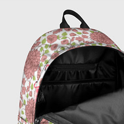Рюкзак Фламинго и лотосы, цвет: 3D-принт — фото 2