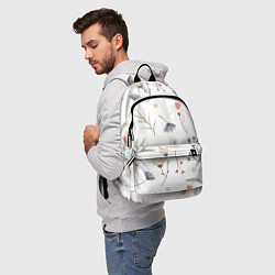 Рюкзак Цветочный Узор, цвет: 3D-принт — фото 2