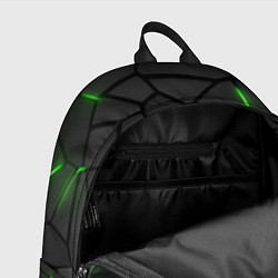 Рюкзак Green neon steel, цвет: 3D-принт — фото 2