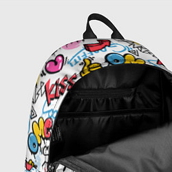 Рюкзак Прикольные надписи, цвет: 3D-принт — фото 2