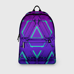 Рюкзак Cyber armor - neon, цвет: 3D-принт — фото 2