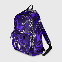 Рюкзак Фиолетовая абстракция, цвет: 3D-принт