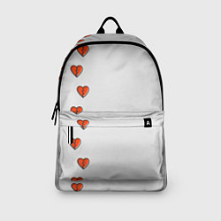 Рюкзак Дорожка разбитых сердец - светлый, цвет: 3D-принт — фото 2