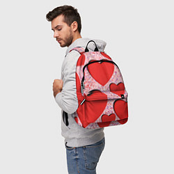 Рюкзак Для любимых, цвет: 3D-принт — фото 2
