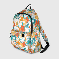 Рюкзак Разноцветные пятна красок, цвет: 3D-принт