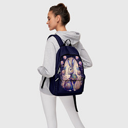 Рюкзак Мистический заяц, цвет: 3D-принт — фото 2