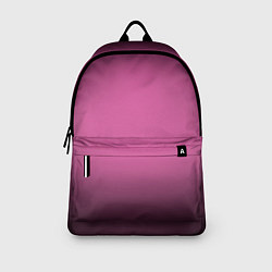 Рюкзак Розовый фон с черной виньеткой, цвет: 3D-принт — фото 2