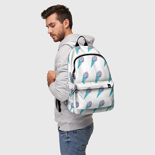 Рюкзак Vaporwave ice cream / 3D-принт – фото 5