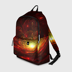 Рюкзак Midjourney огненный бальзамин, цвет: 3D-принт