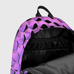 Рюкзак Шестиугольники волны, цвет: 3D-принт — фото 2