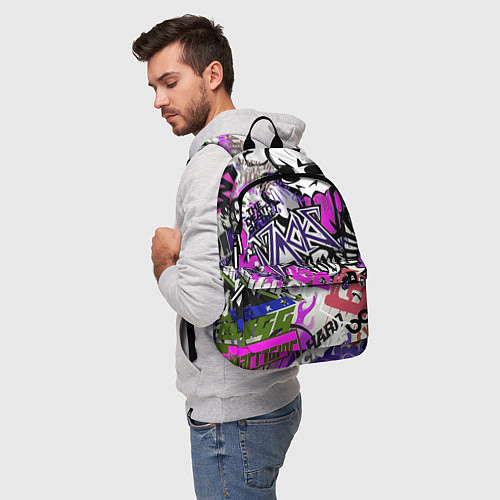 Рюкзак Рок тематика / 3D-принт – фото 5