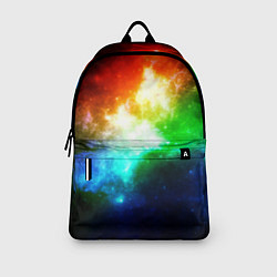 Рюкзак Радужная галактика, цвет: 3D-принт — фото 2