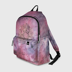 Рюкзак Мандала гармонии, фиолетовая, космос, цвет: 3D-принт