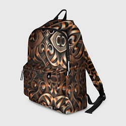 Рюкзак Золотой узор - паттерн, цвет: 3D-принт