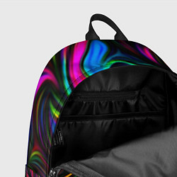 Рюкзак Неон кистью краски, цвет: 3D-принт — фото 2