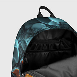 Рюкзак Цветные камни, цвет: 3D-принт — фото 2