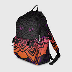 Рюкзак Цветастый узор, цвет: 3D-принт